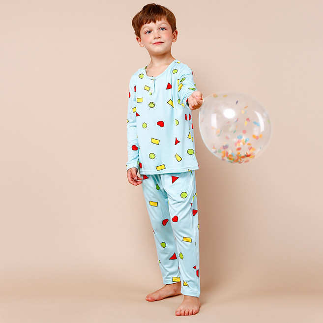 울라도형 피치기모 상하세트