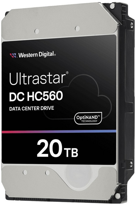 WD Ultrastar DC HC560 SATA HDD, 20TB, US7SAS200