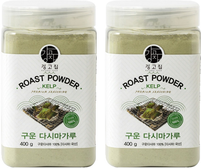 강고집 구운 다시마가루, 400g, 2개