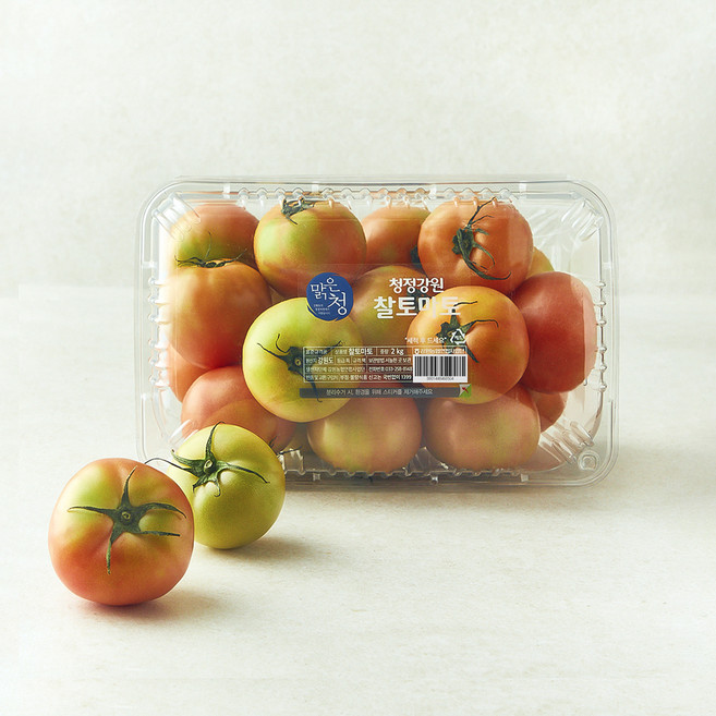 강원 맑은청 청정 찰토마토, 2kg, 1팩