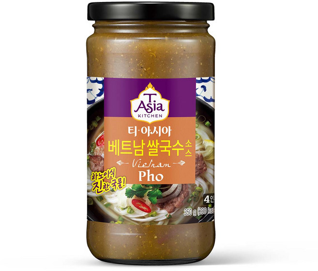 티아시아키친 베트남 쌀국수 소스, 350g, 1개