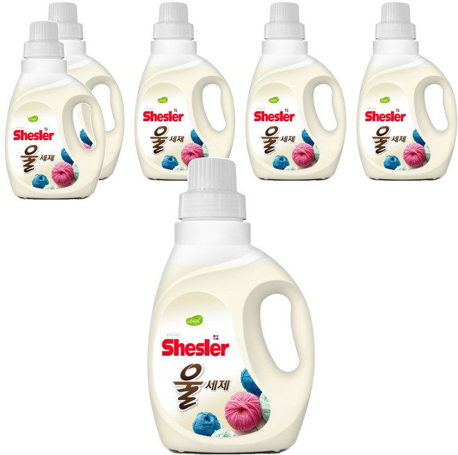 쉬슬러 울세제 본품, 650ml, 6개