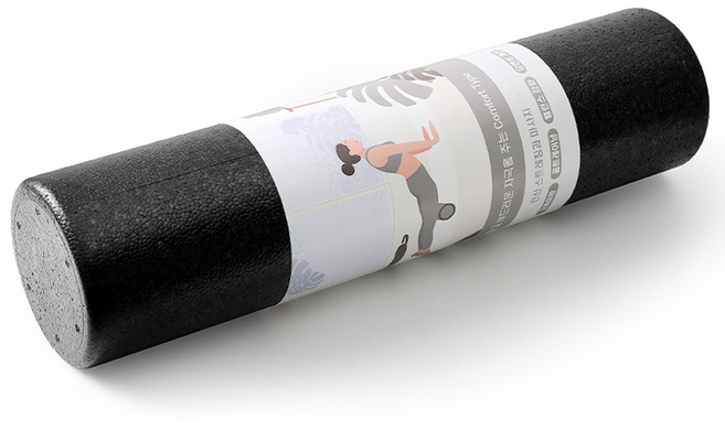 코멧 스포츠 EPP 컴포트 폼롤러, 블랙, 1개