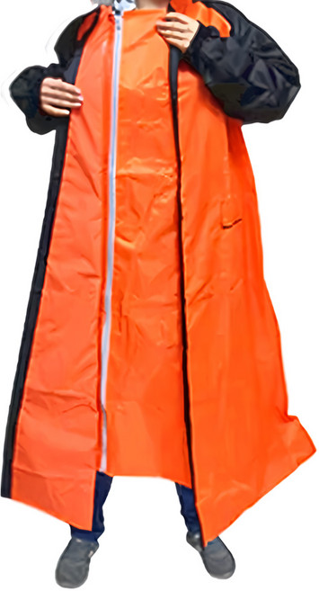 RK-1 雨王 炫採型前開防漏雨衣 750g