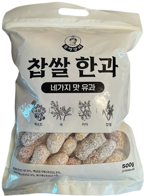 풍미상회 찹쌀한과, 500g, 1개