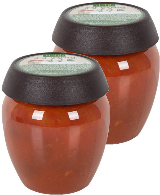 더해담 순창 상황버섯 쌈장, 1kg, 2개