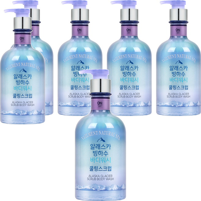 VEILMENT 蓓蔓 SPA賦活沐浴露 阿拉斯加以色列死海鹽, 600g, 6瓶