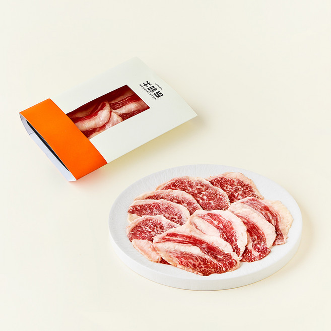 우미학 한우 1++등급 차돌박이 구이용 200g (냉장), 1세트