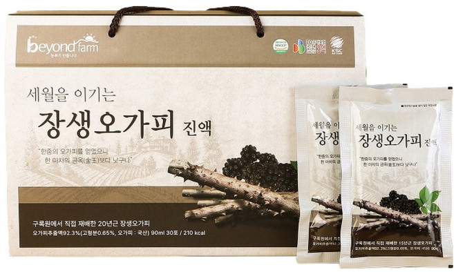 구록원 장생 오가피진액, 90ml, 30개