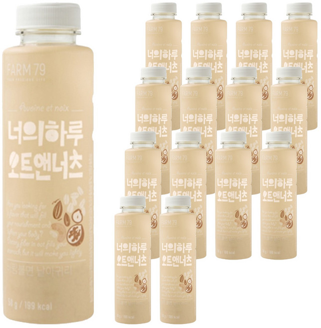 팜79 너의하루 선식가루 오트 앤 너츠, 15개, 50g