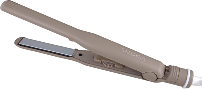 SALONIA 40W 15mm 離子夾 120-230°C 奶茶色 SL-004SBE 原廠保固