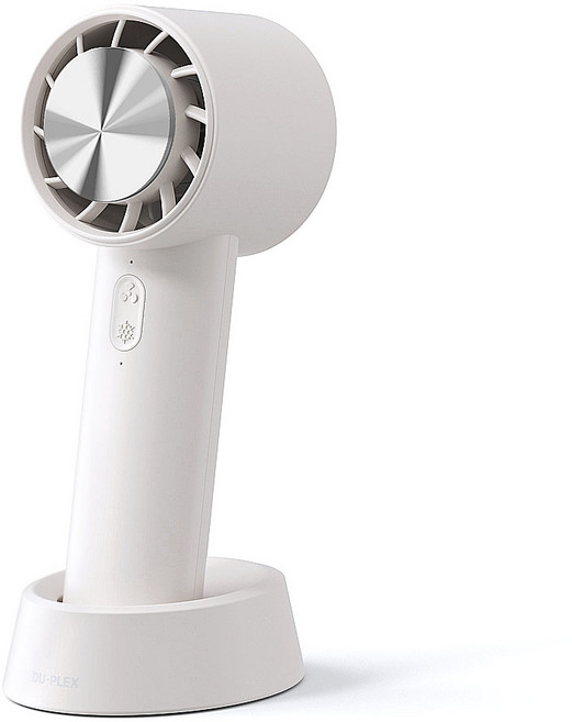 듀플렉스 냉각 휴대용 손풍기 미니, DP-SA02MF, 크림 화이트