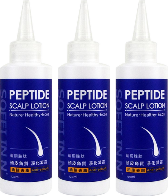 In Nature 自然匯 藍銅胜肽頭皮角質淨化凝露 有機草本添加, 120ml, 3瓶