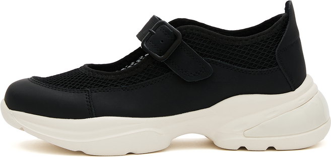 J SHOE 牛皮 Cookin 瑪莉珍運動平底鞋 5.5cm