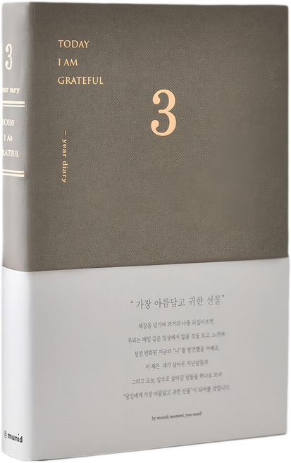 munid 三年日記, 卡其色, 1本