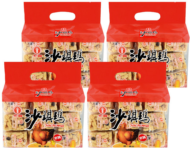 卡賀 雞蛋沙琪瑪, 560g, 4袋