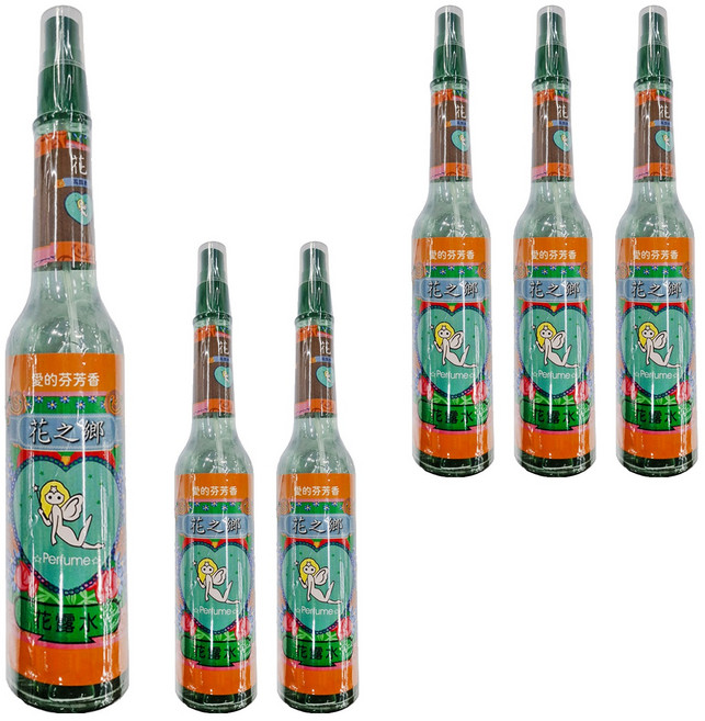 花之鄉 花露水 噴頭, 195ml, 6瓶, 愛的芬芳香