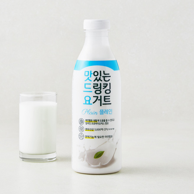 남양유업 맛있는 드링킹 요거트 플레인, 1개, 1개입, 735ml
