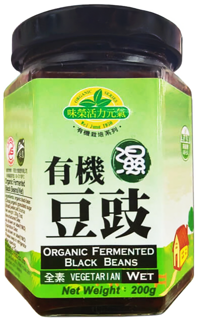 味榮 有機濕豆鼓 小, 200g, 1罐