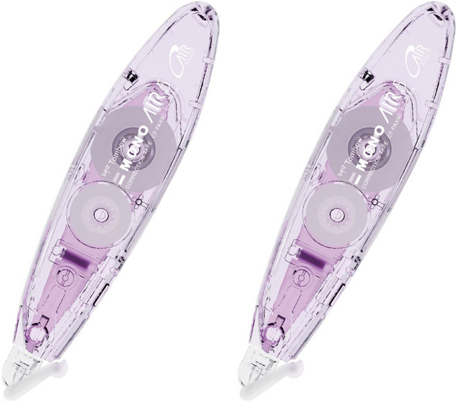 톰보우 모노 에어 펜 타입 수정 테이프, 코스모스, 2개