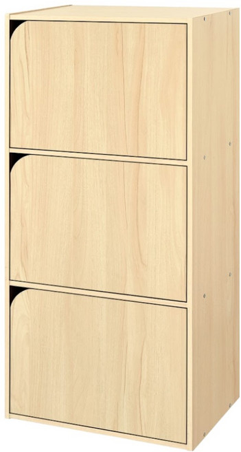 HOPMA 合馬家具 斯麥三門收納櫃 G-D306, 楓木