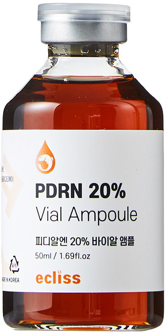 ecliss PDRN 20% 西洋鮭魚彈力蛋白安瓶精華, 50ml, 1個