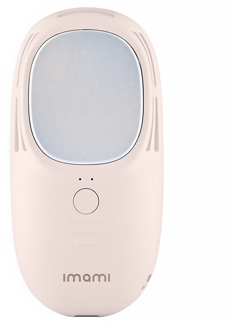日本 imami 凍感美姬 霸王級製冷2合1冰敷手持風扇, 焦糖奶茶, IMSE-HF04M