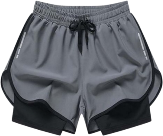 올어바웃하나 남녀공용 투인원 쇼츠