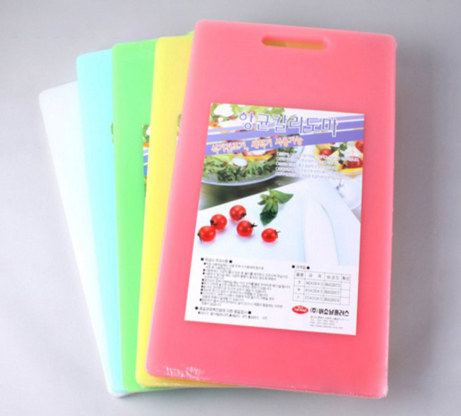 내쇼날 항균 파스텔 칼라도마, 하늘색, 1개