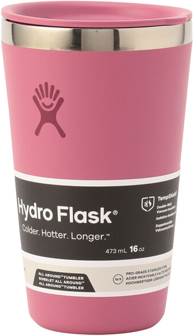 Hydro Flask 保溫隨行杯 16oz, 1個, 珊瑚礁紅, 473ml