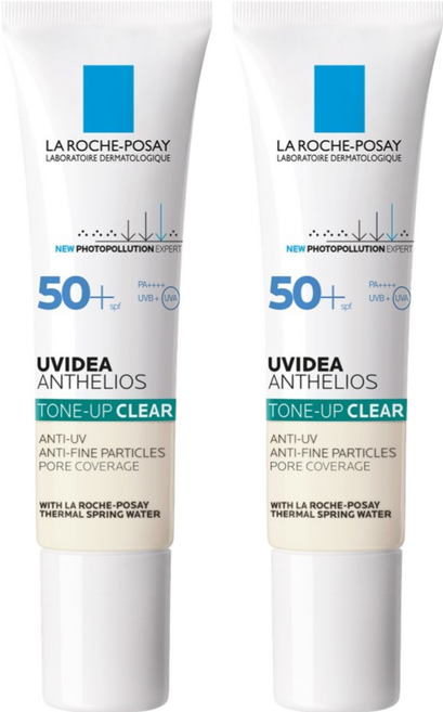 LA ROCHE POSAY 理膚寶水 台灣公司貨 全護極致抗油光防曬亮白乳 SPF50+ PA++++ UVA PRO, 30ml, 2條