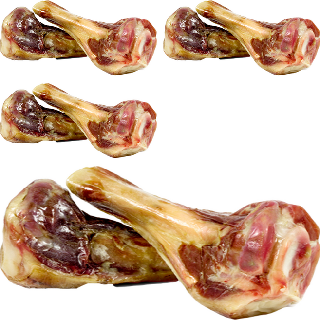 미드터리안내추럴 세라노 햄본 강아지 간식 2p, 돼지고기맛, 370g, 4세트