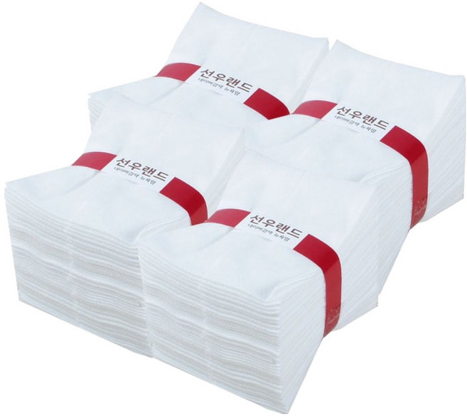 선우랜드 프리미엄 정전기 청소포 50p, 4개