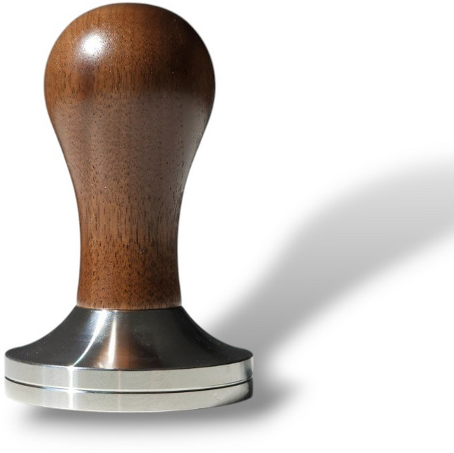 빈플랜트 플랫라인 커피 템퍼 51mm, 호두나무, 1개