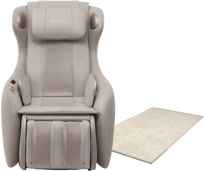코웨이 비렉스 안마의자 마인 2 + 러그 세트 방문설치, MC-B03, 샴페인 베이지