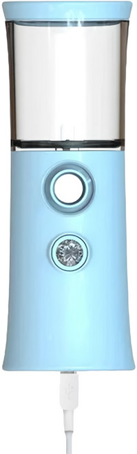 深層保濕舒緩奈米眼部隨身噴霧 1小時充電 7天續航, 湖藍色, LFSAG230BL