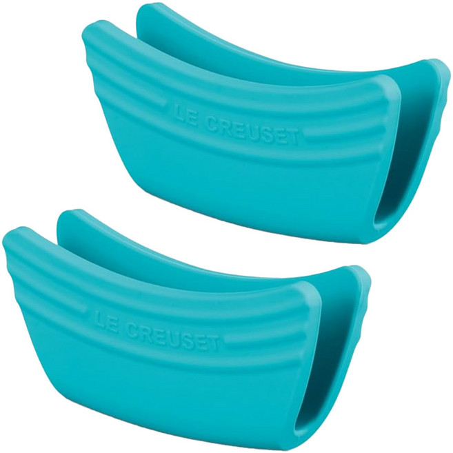 LE CREUSET 鍋耳防燙握把, 加勒比海藍, 2個