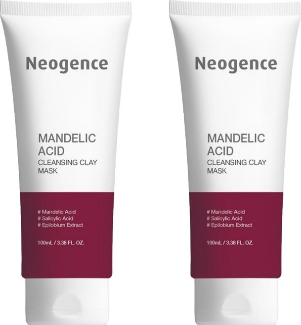Neogence 霓淨思 杏仁酸毛孔深層清潔泥膜 100ml, 2條, 1入