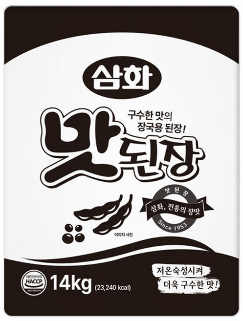 삼화식품 맛된장, 14kg, 1개
