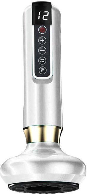 禾統 智慧刮痧拔罐儀 電動拔罐 附精油, 1個