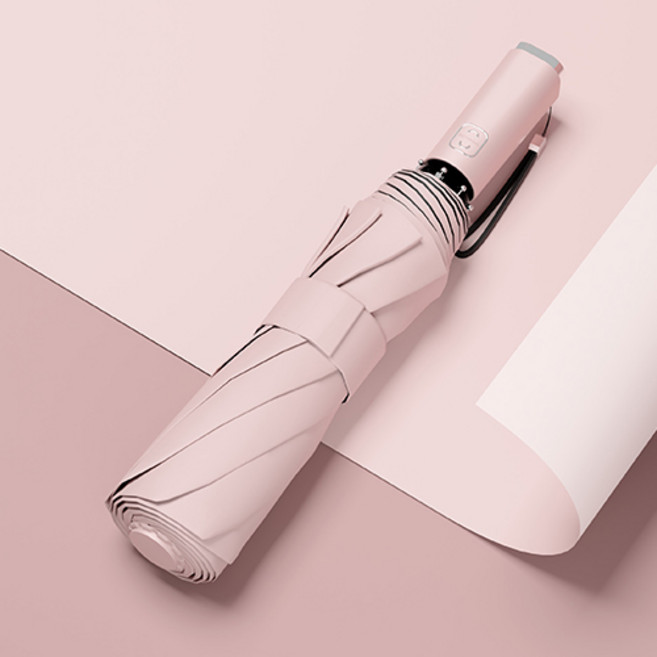 준성 암막 양산 접이식 튼튼한 3단 자동 우산