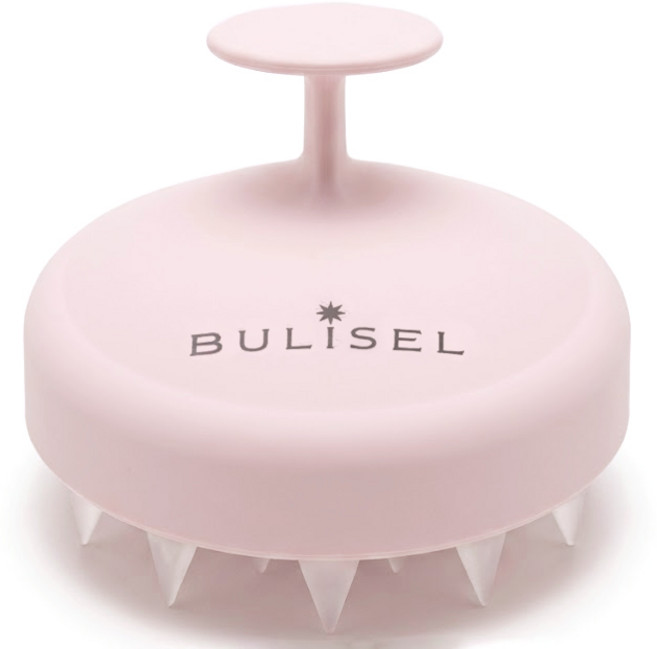 뷰리셀 두피마사지 샴푸브러쉬, 핑크, 1개