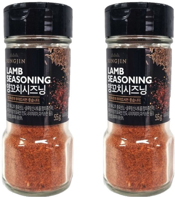 성진 양꼬치 시즈닝, 55g, 2개