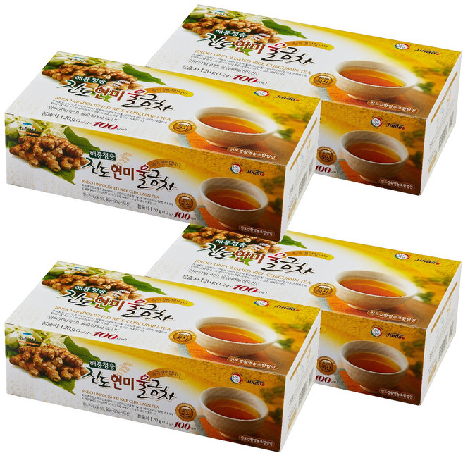 해풍청송 현미 울금차, 1.2g, 100개입, 4개