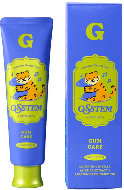 오스템파마 G 잇몸 케어 치약 클린포레스트향, 120g, 1개