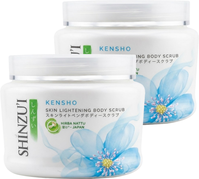 SHINZU'I 峇里島KENSHO去角質霜, 200g, 2入