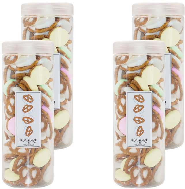 甜鹹蝴蝶餅馬林糖, 112g, 4罐