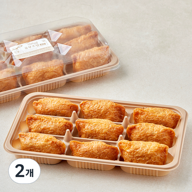 쉐푸드 유부초밥 9개입, 432g, 2개