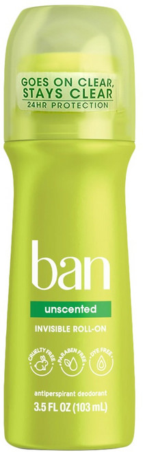 ban 盼 清新體香滾珠瓶 無香味, 1件, 103ml
