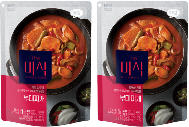 더미식 부대찌개, 350g, 2개